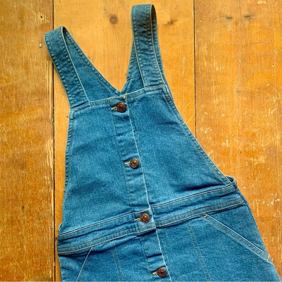BCBG Girls—Denim Jean Overall Jumper Dress (Size 5) - Picture 2 of 4